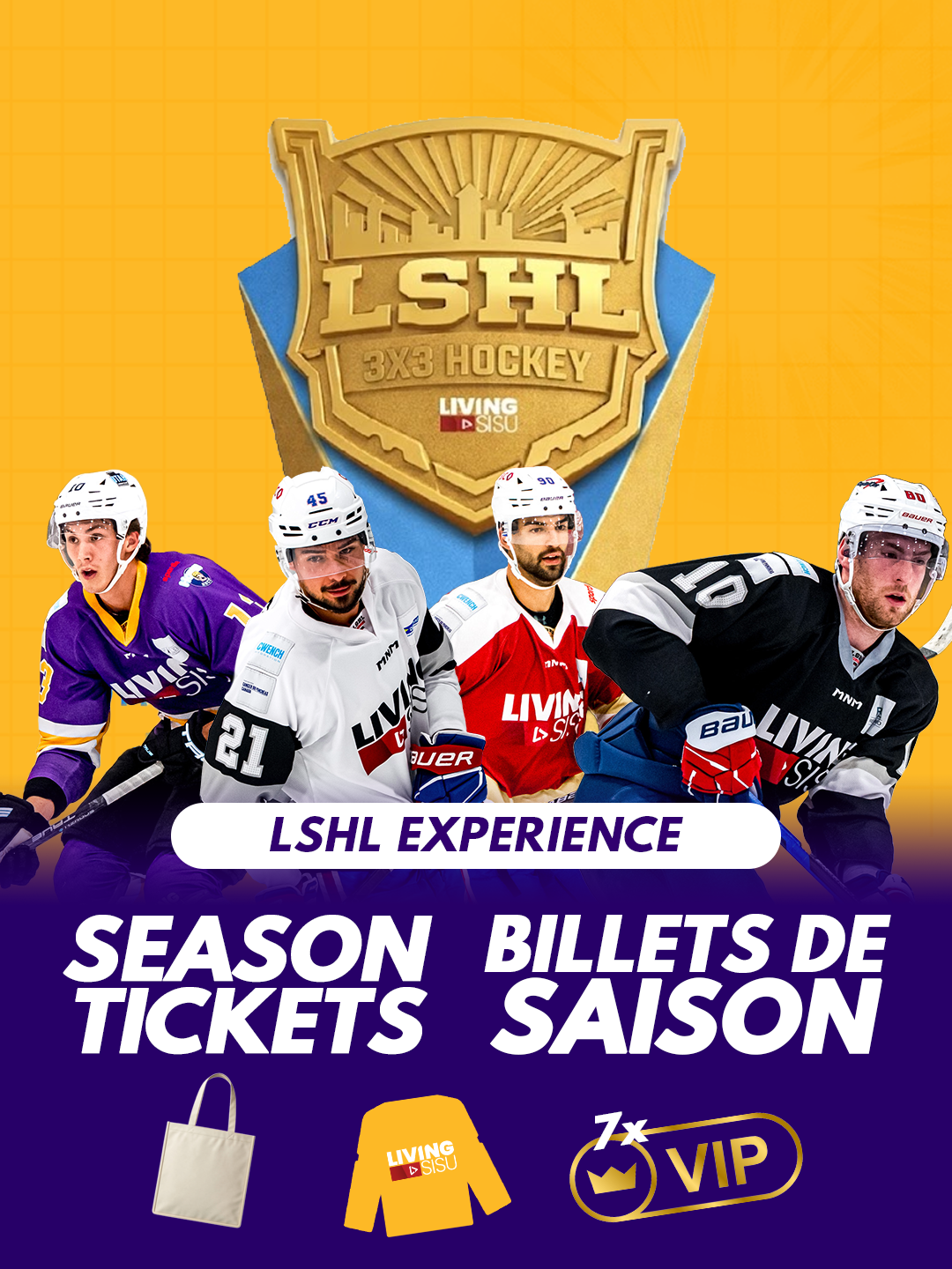Billet de saison – Division masculine (LSHL26)