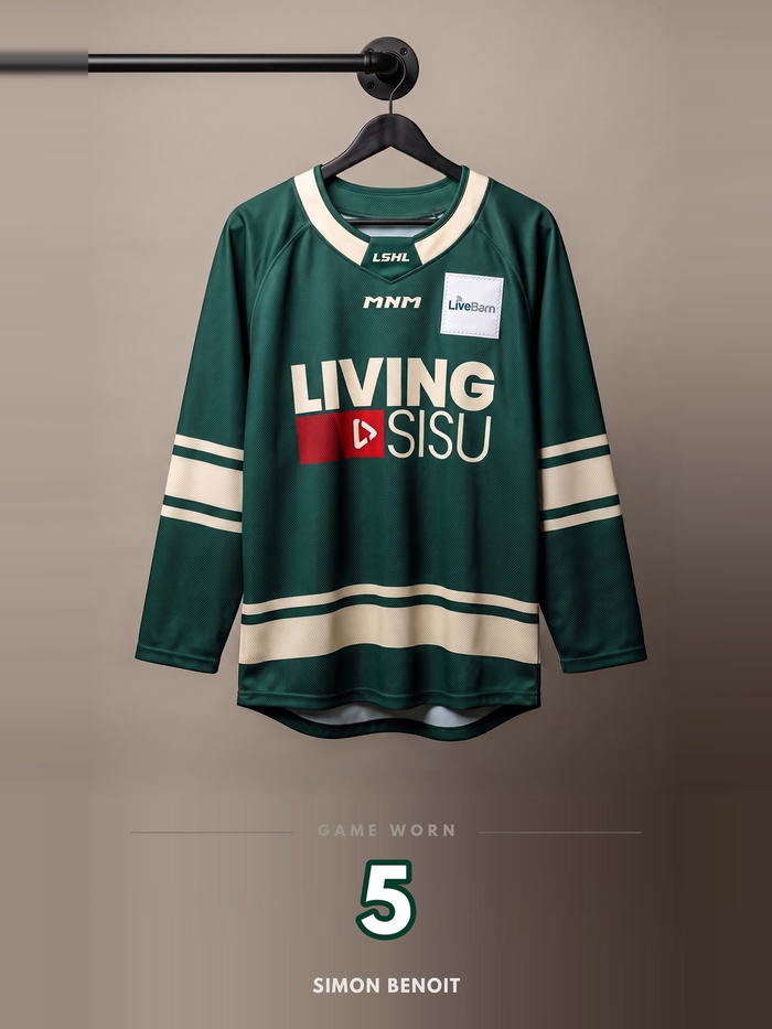 LSHL 2026 Game Worn Jersey - Green #5