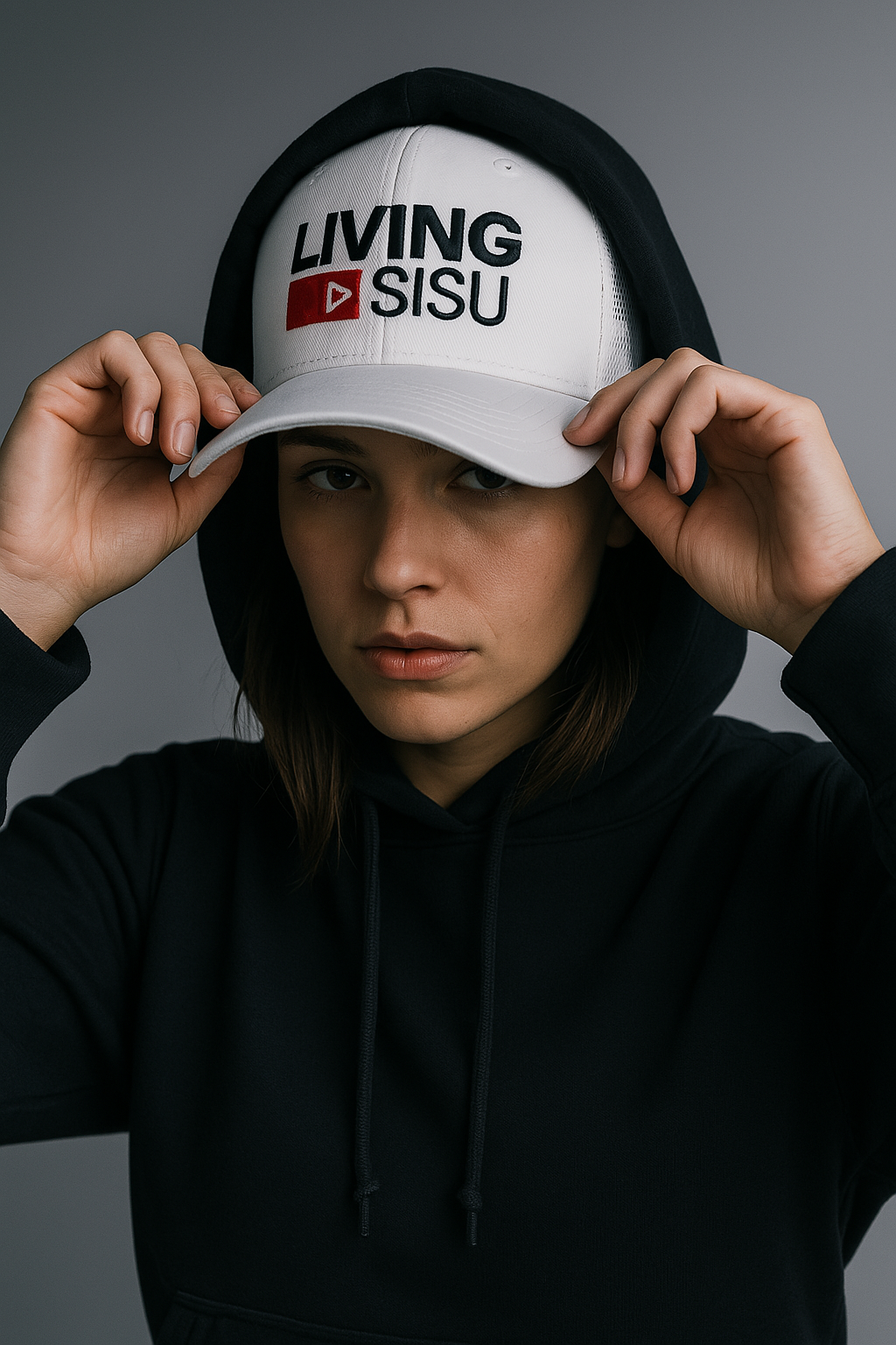 Casquette blanche édition limitée Living Sisu