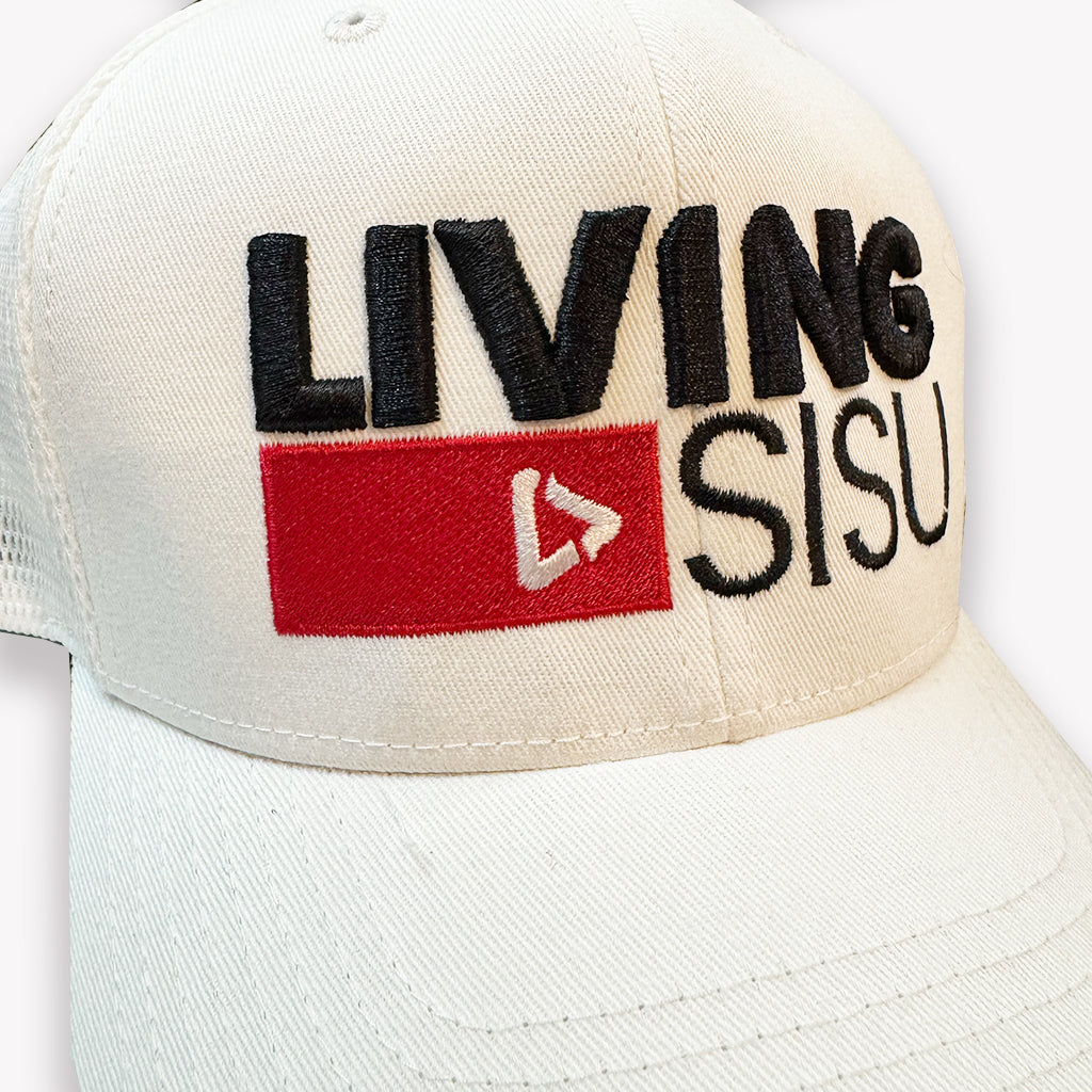 Casquette blanche édition limitée Living Sisu