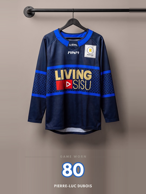 LSHL 2026 Game Worn Jersey Navy 80