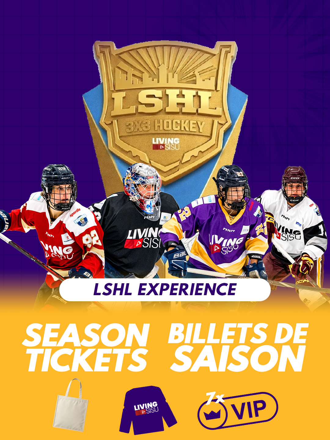 Billet de saison – Division féminine (LSHL26)