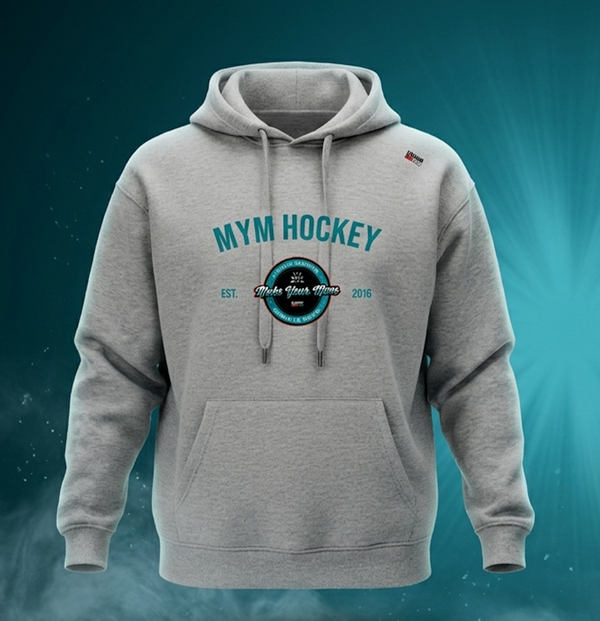 Hoodie officiel MYM - Gris Sport
